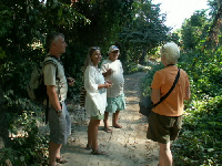 Naturalist Alejandro on hike